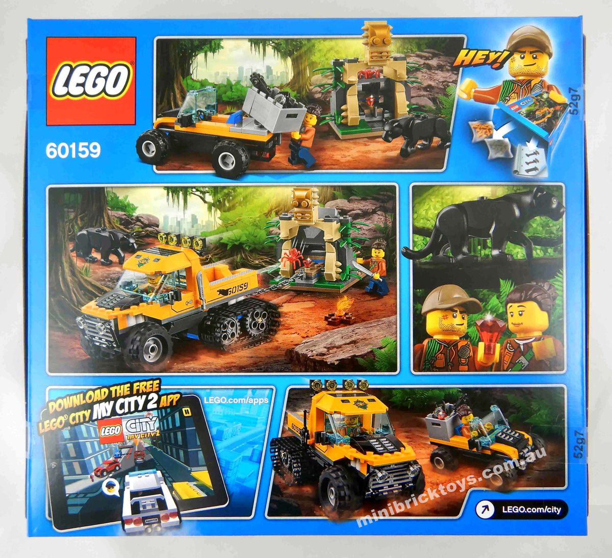 LEGO City 60159 Jungle Halftrack Mission Set