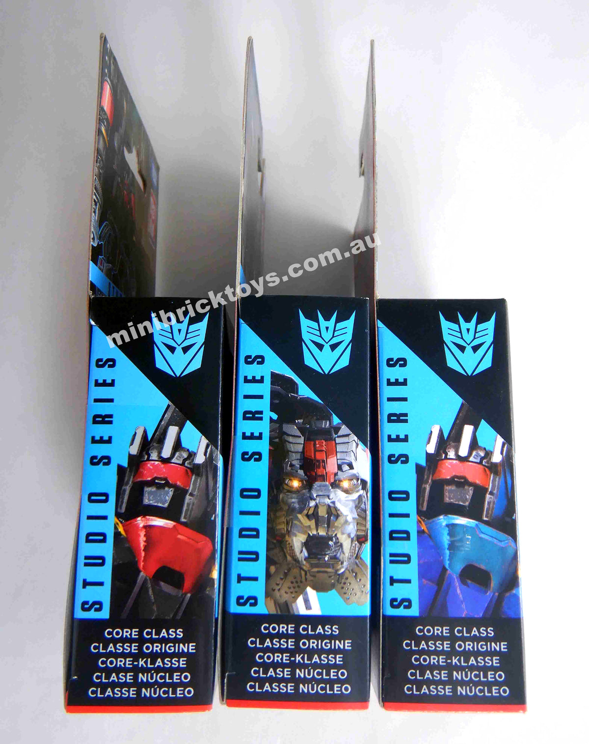 Transformers Studio Series Core Class RAVAGE, FRENZY and RUMBLE