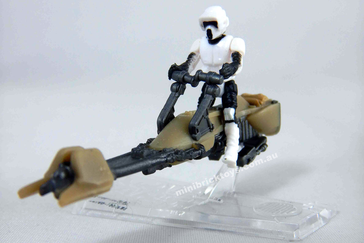 Star Wars Micro Galaxy Squadron Series 1 IMPERIAL BIKER SCOUT