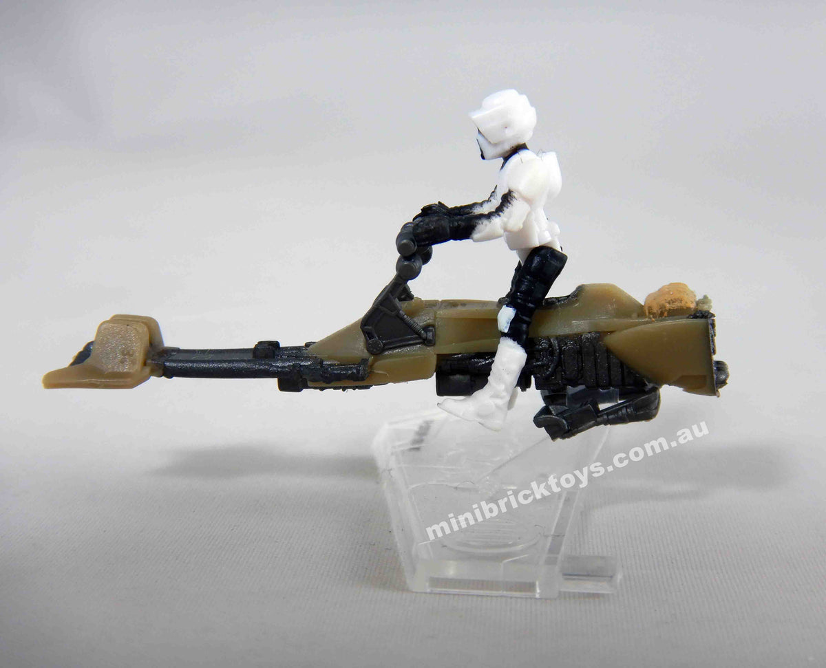 Star Wars Micro Galaxy Squadron Series 1 IMPERIAL BIKER SCOUT