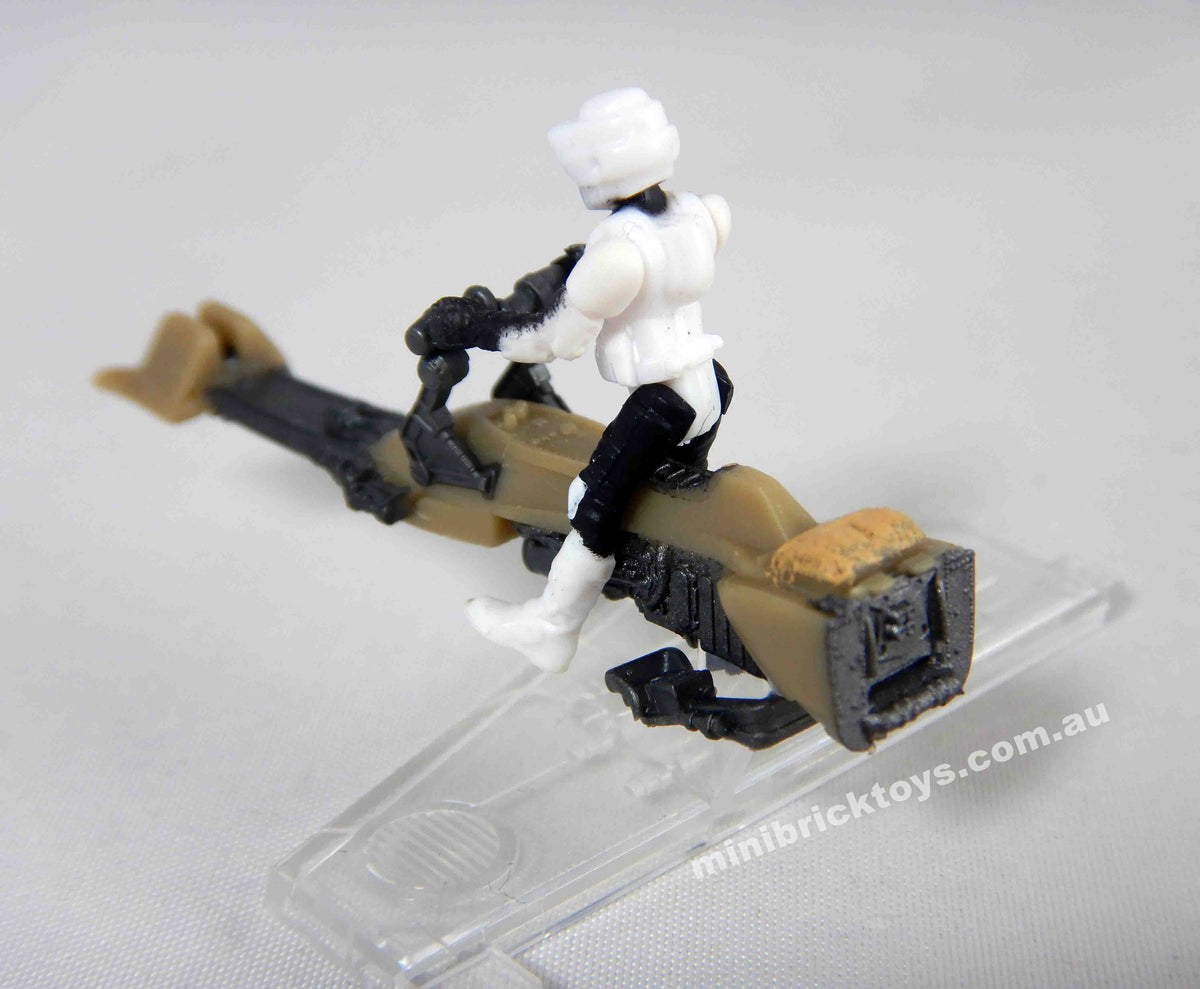 Star Wars Micro Galaxy Squadron Series 1 IMPERIAL BIKER SCOUT