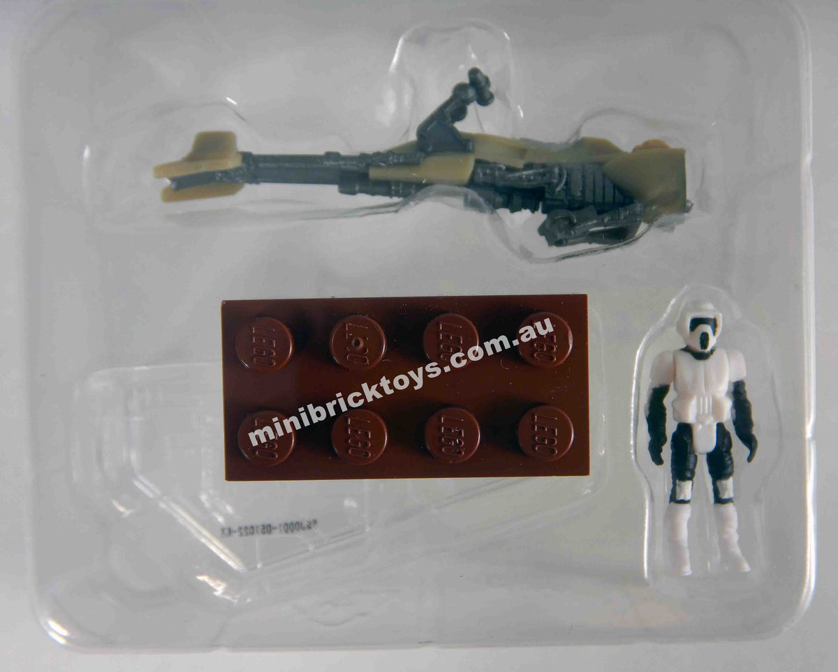 Star Wars Micro Galaxy Squadron Series 1 IMPERIAL BIKER SCOUT