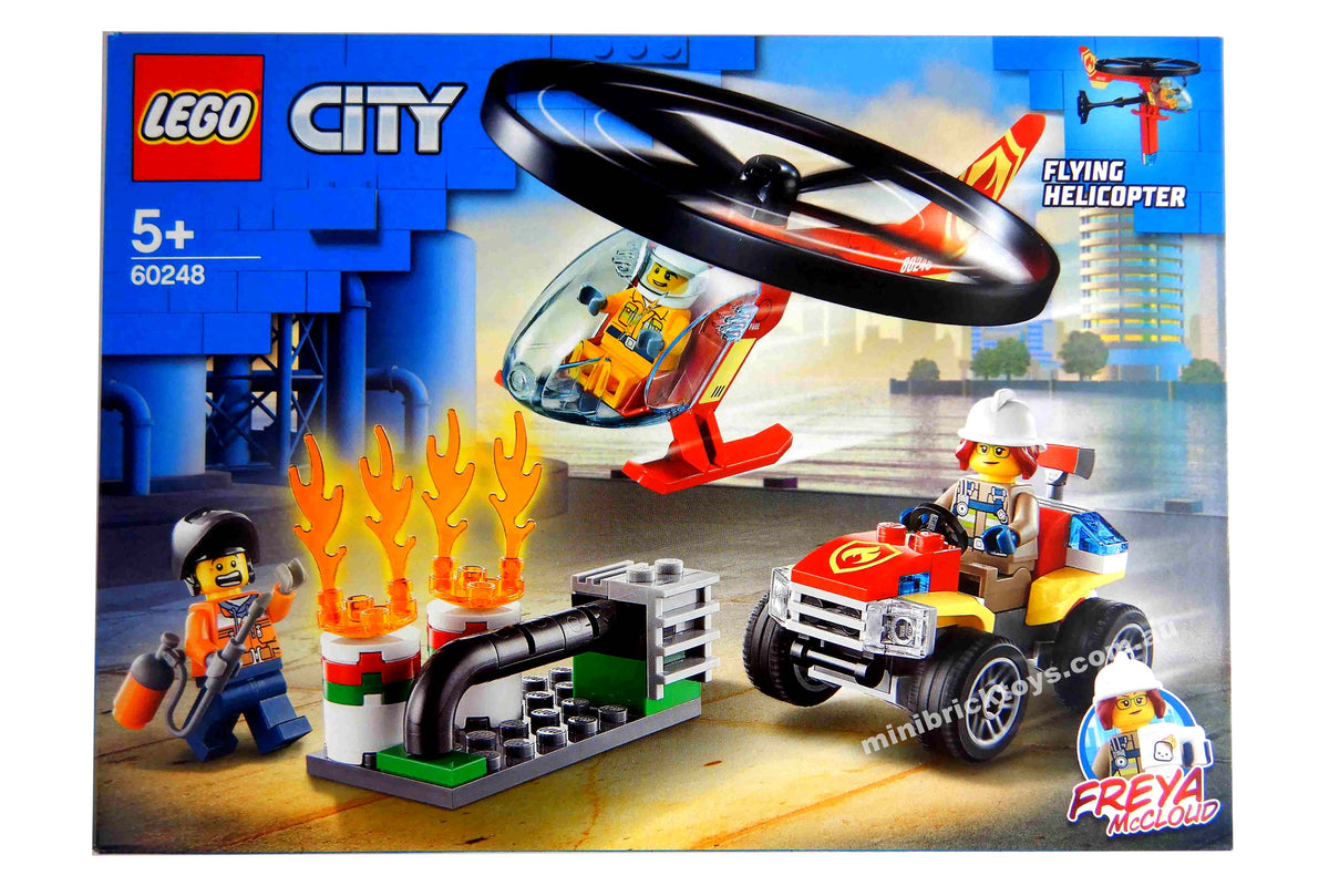 LEGO City 60248 Fire Helicopter Response Set