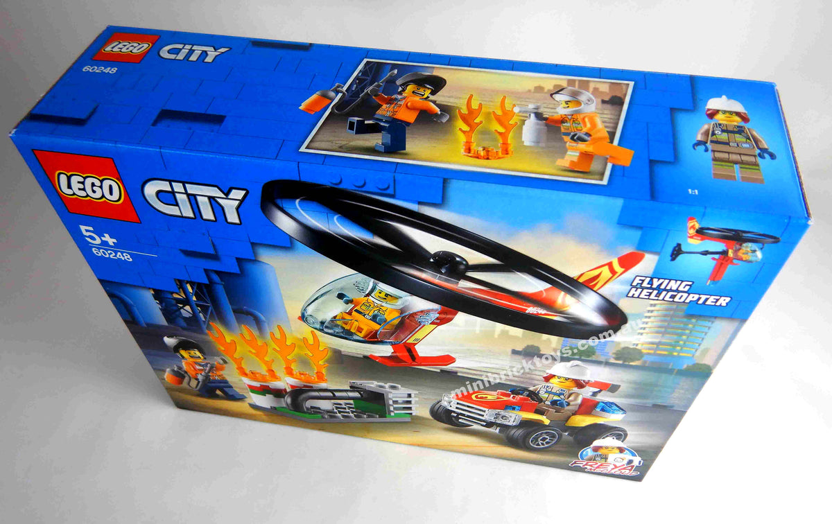 LEGO City 60248 Fire Helicopter Response Set