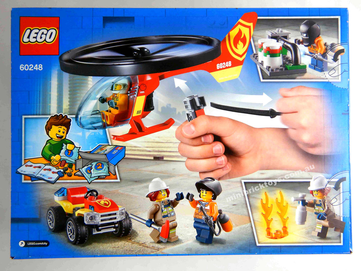 LEGO City 60248 Fire Helicopter Response Set