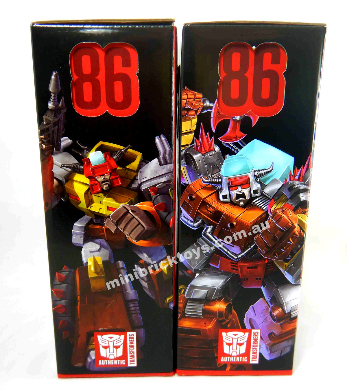 Transformers Studio Series 86 JUNKHEAP 86-14 and SCRAPHEAP 86-24 Voyager Class