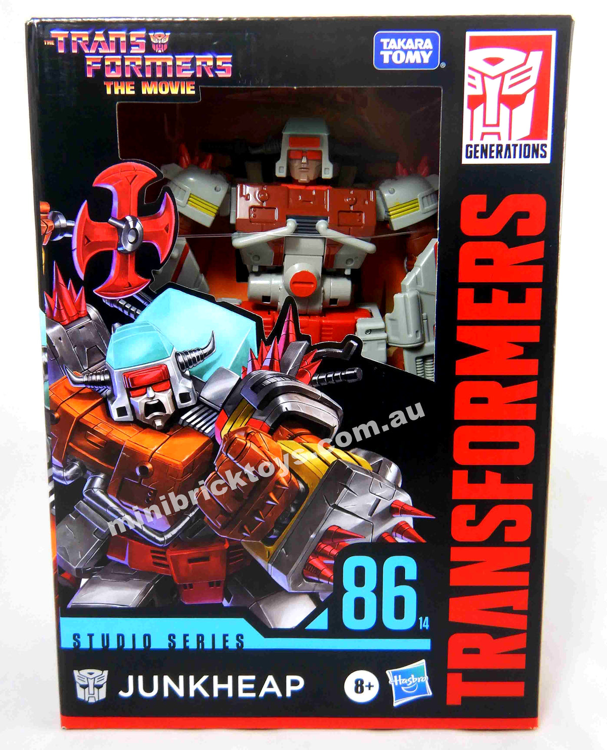 Transformers Studio Series 86 JUNKHEAP 86-14 and SCRAPHEAP 86-24 Voyager Class