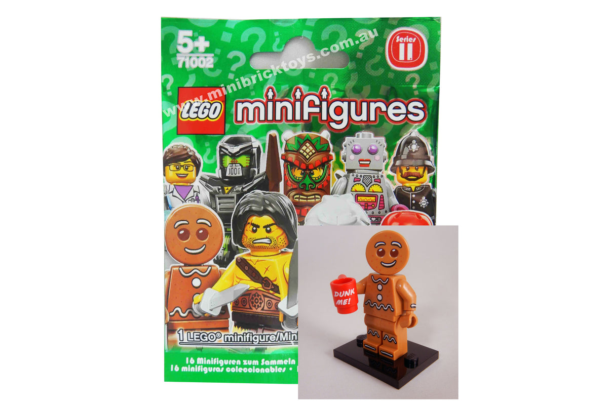 LEGO 71002 Gingerbread Man Minifigure Series 11