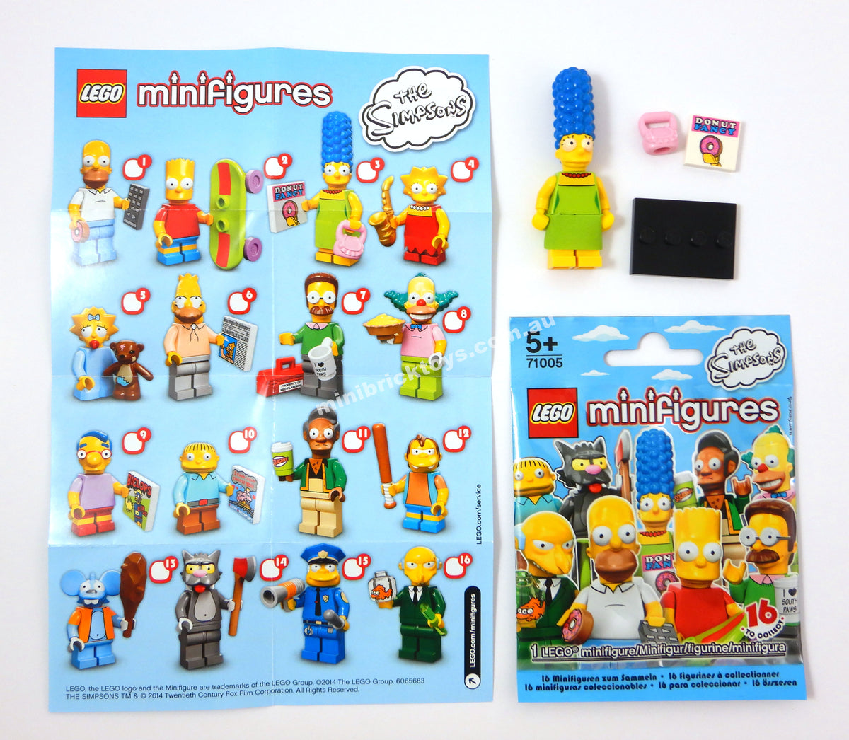 LEGO 71005 Marge Simpson Minifigure Simpsons Series 1