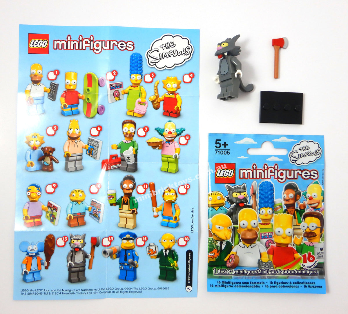 LEGO 71005 Scratchy Minifigure Simpsons Series 1