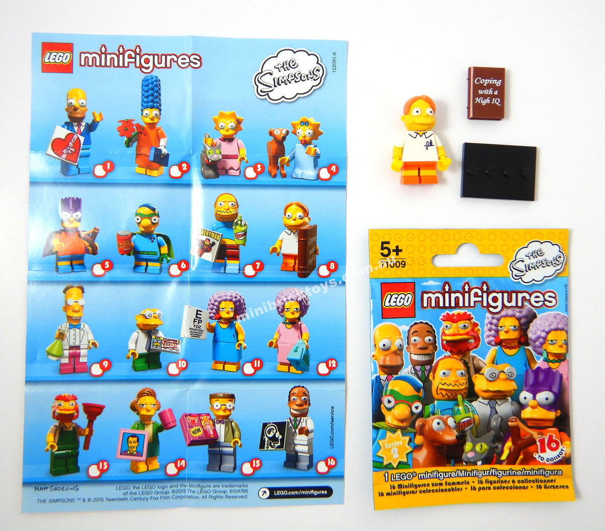LEGO 71009 Martin Prince Minifigure Simpsons Series 2