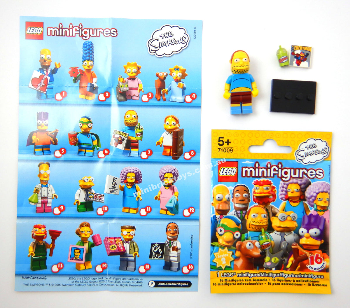 LEGO 71009 Comic Book Guy Minifigure Simpsons Series 2