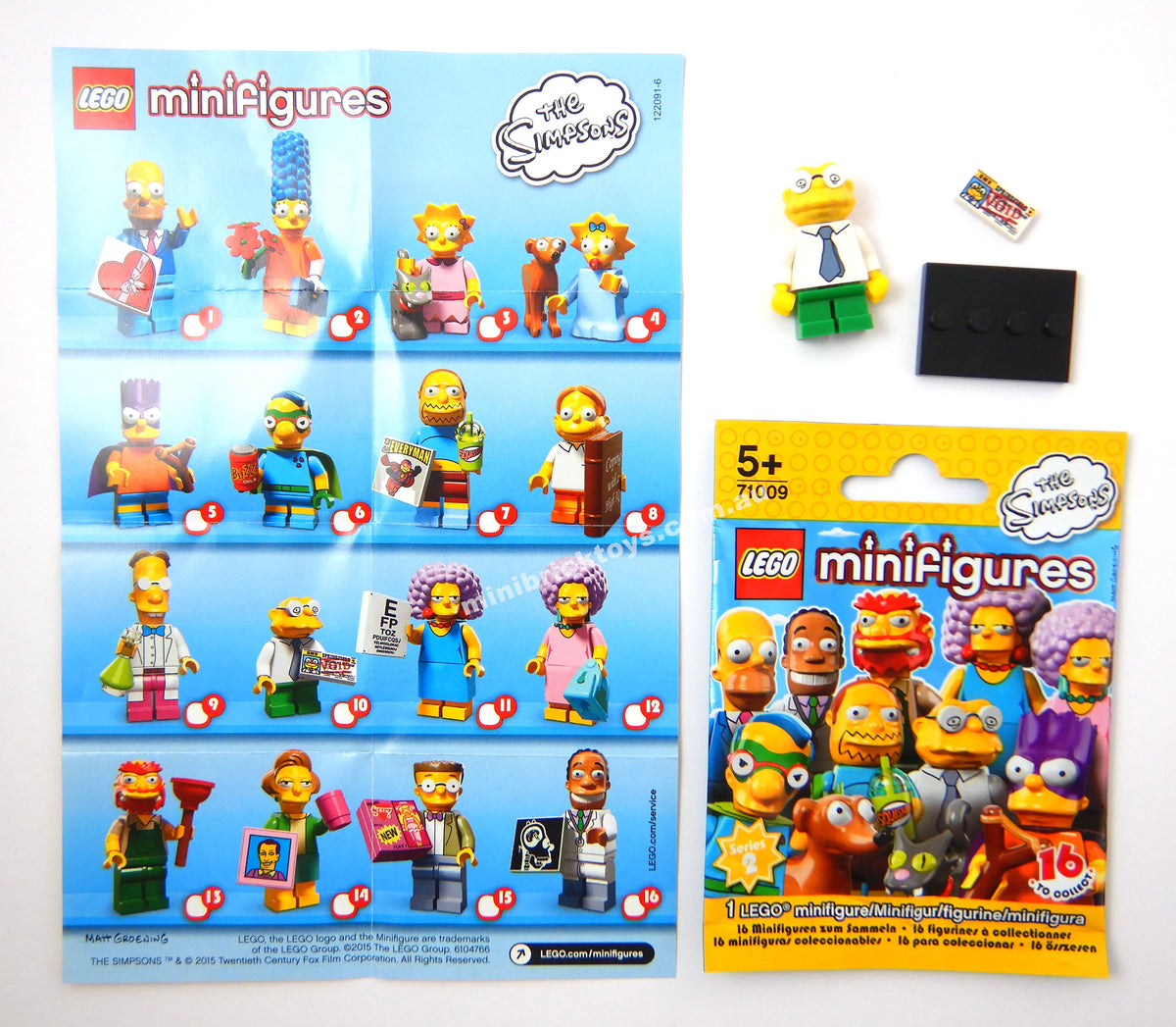 LEGO 71009 Hans Moleman Minifigure Simpsons Series 2
