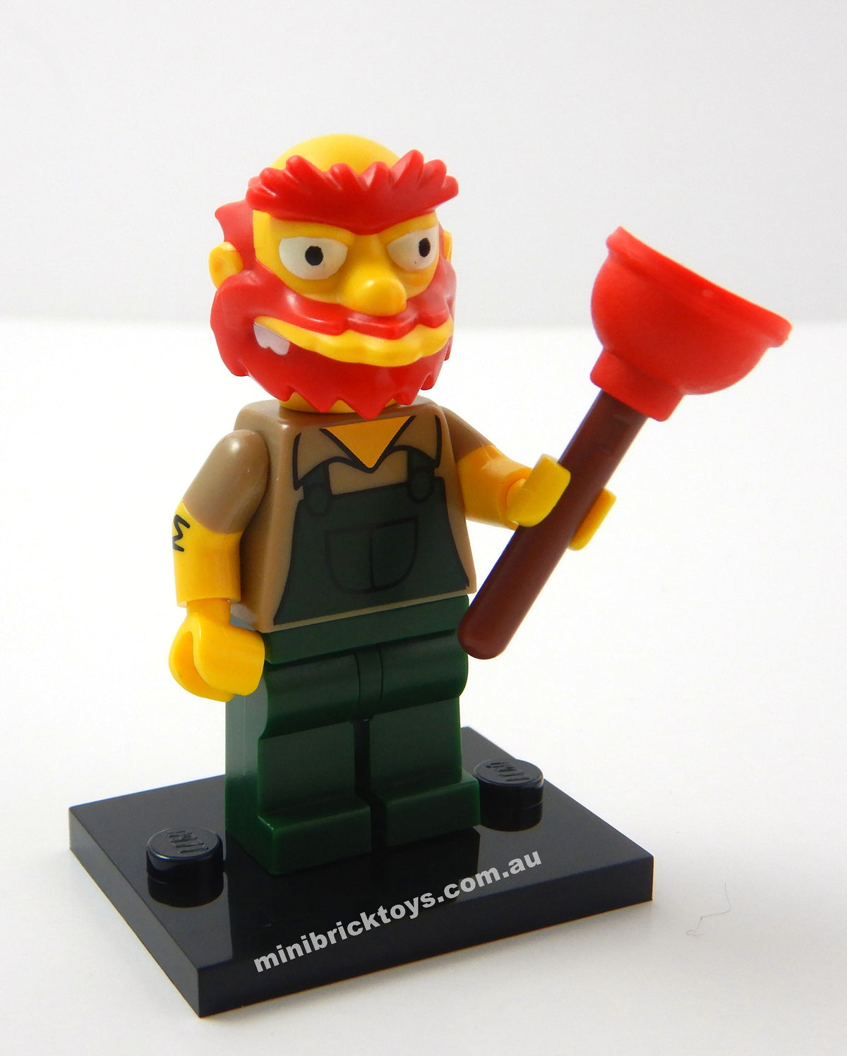 LEGO 71009 Groundskeeper Willie Minifigure Simpsons Series 2