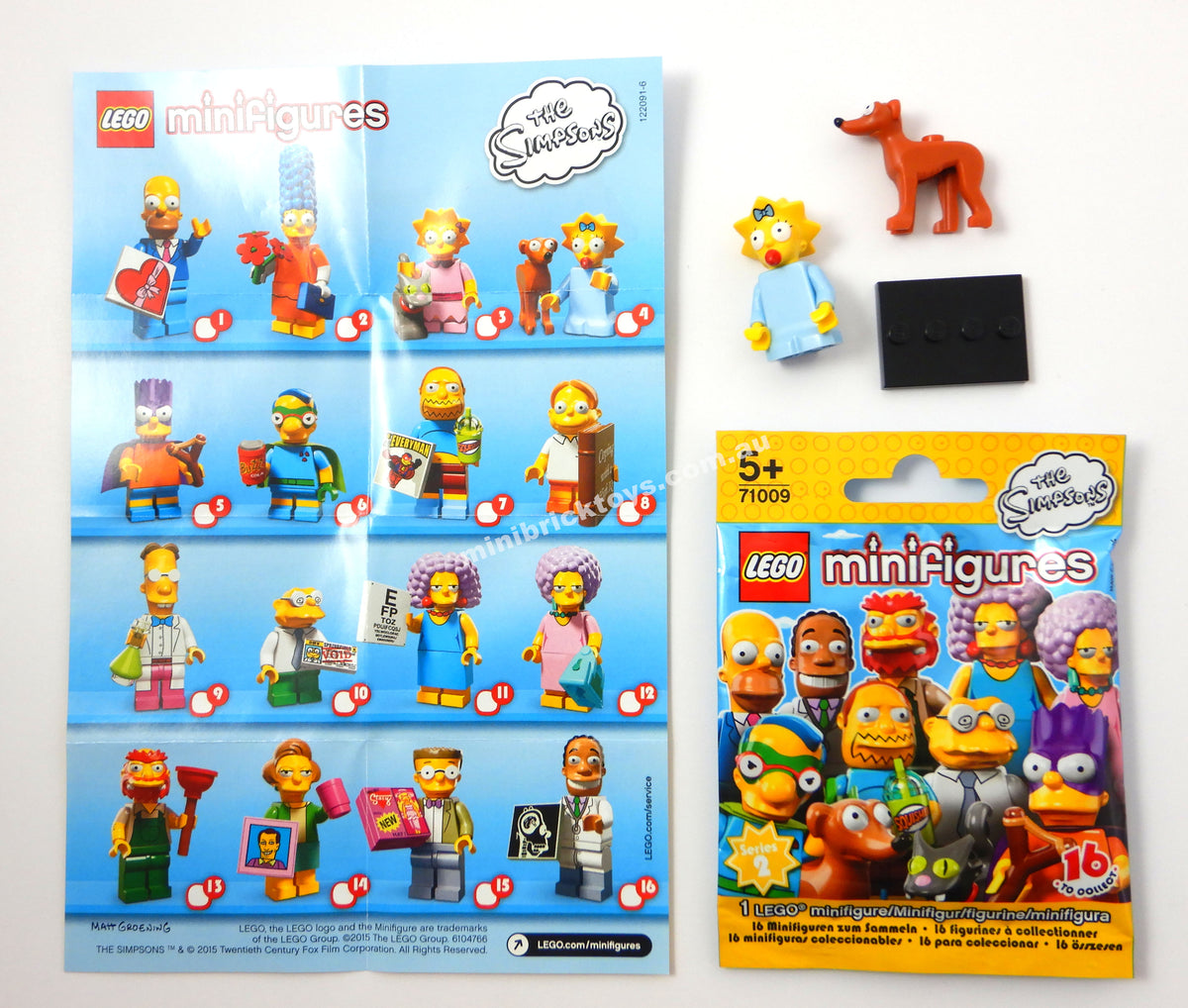 LEGO 71009 Maggie Minifigure Simpsons Series 2