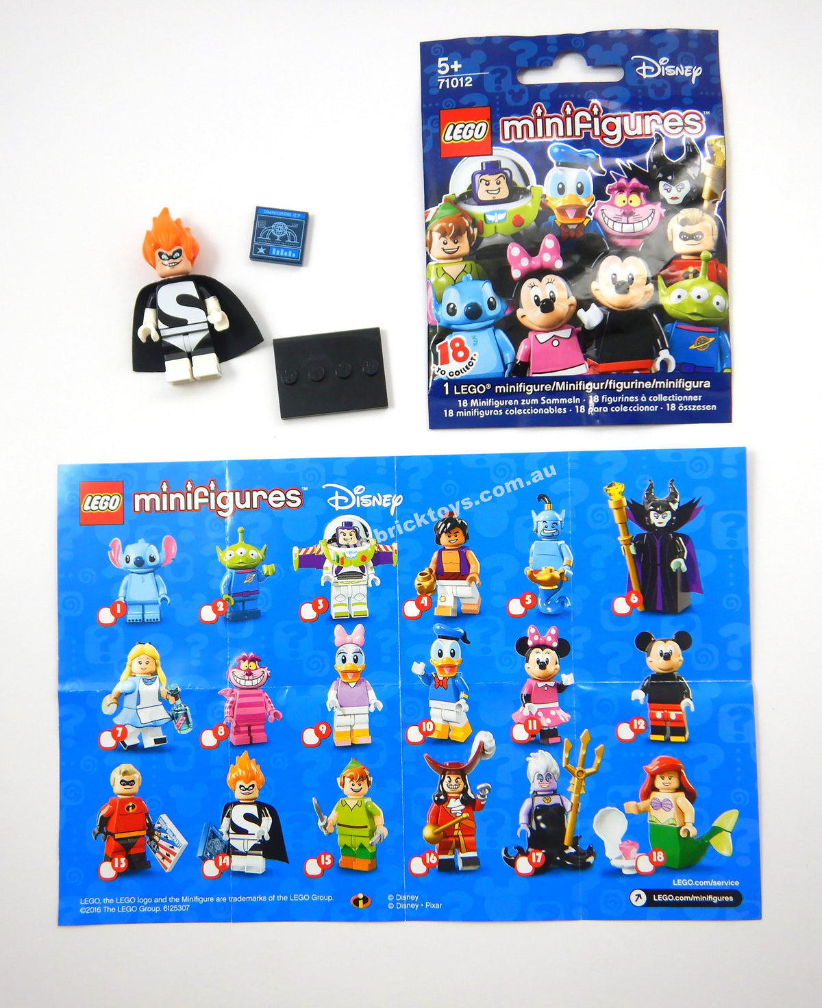 LEGO 71012 Syndrome Minifigure Disney Series