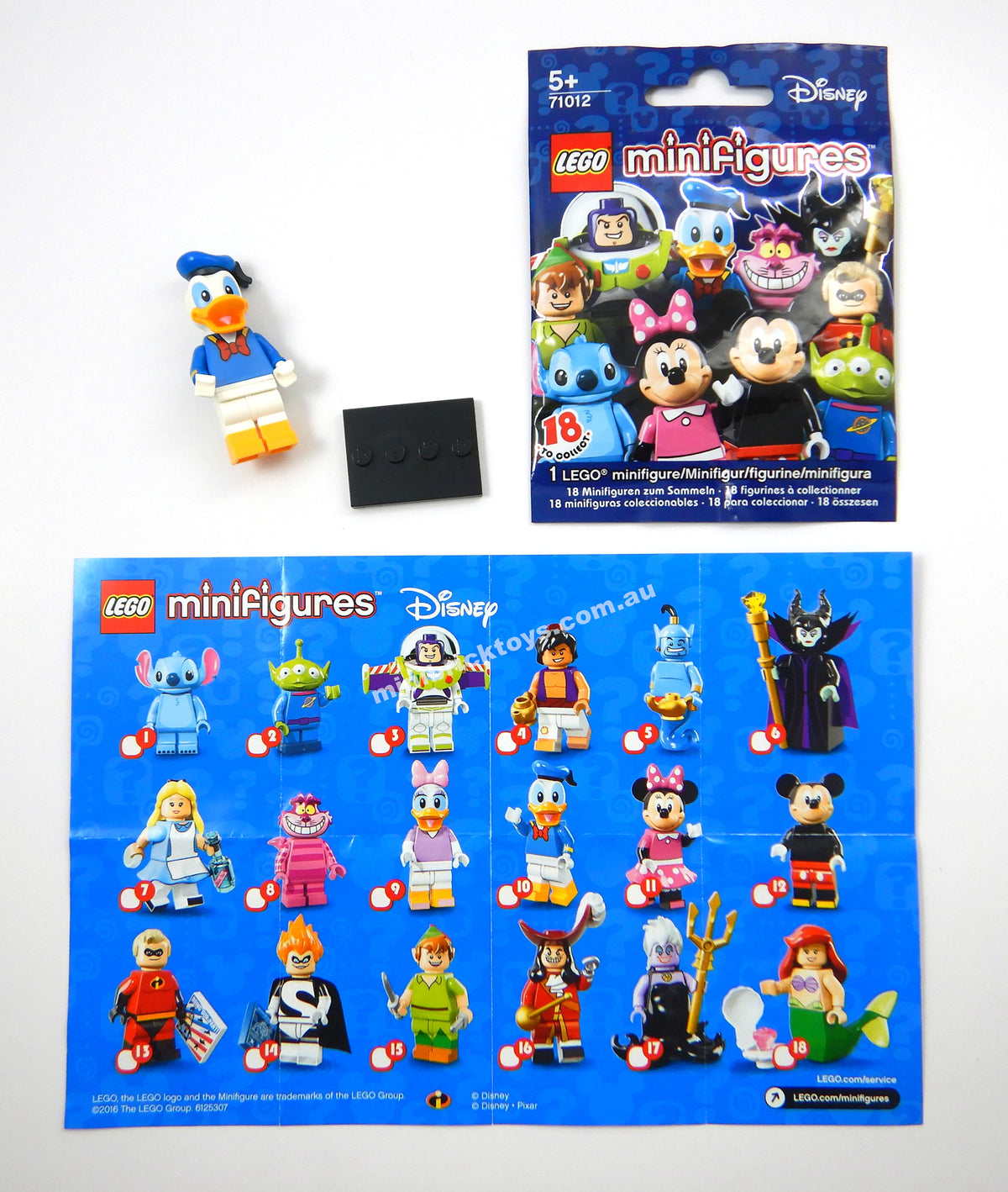 LEGO 71012 Donald Duck Minifigure Disney Series