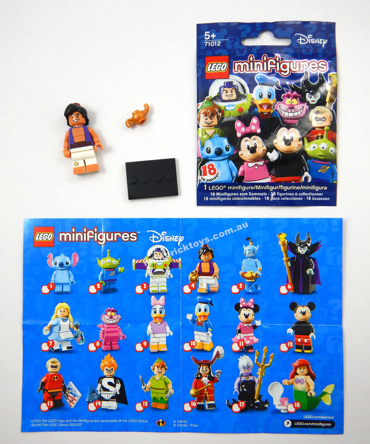 LEGO 71012 Aladdin Minifigure Disney Series 1