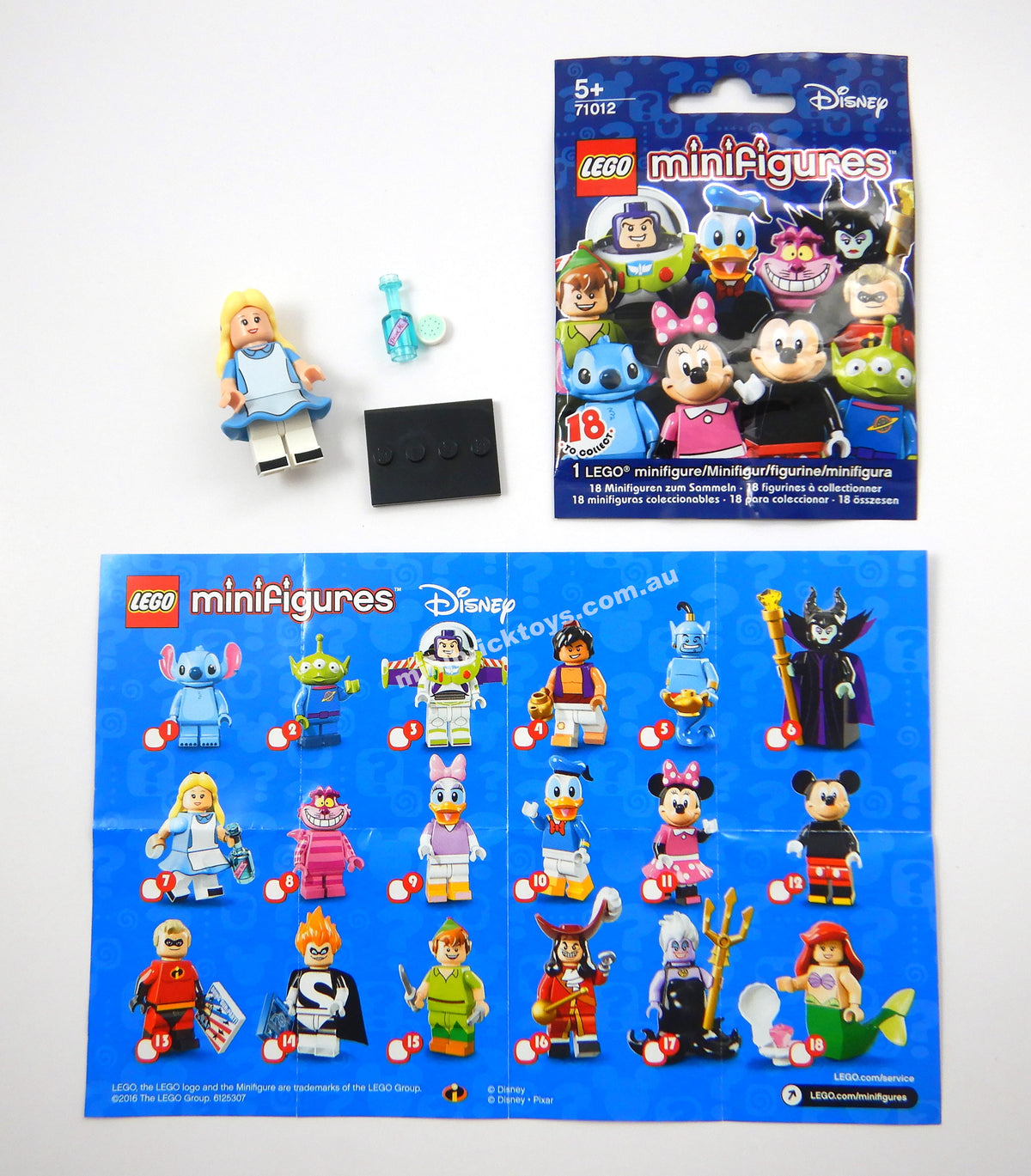LEGO 71012 Alice Minifigure Disney Series