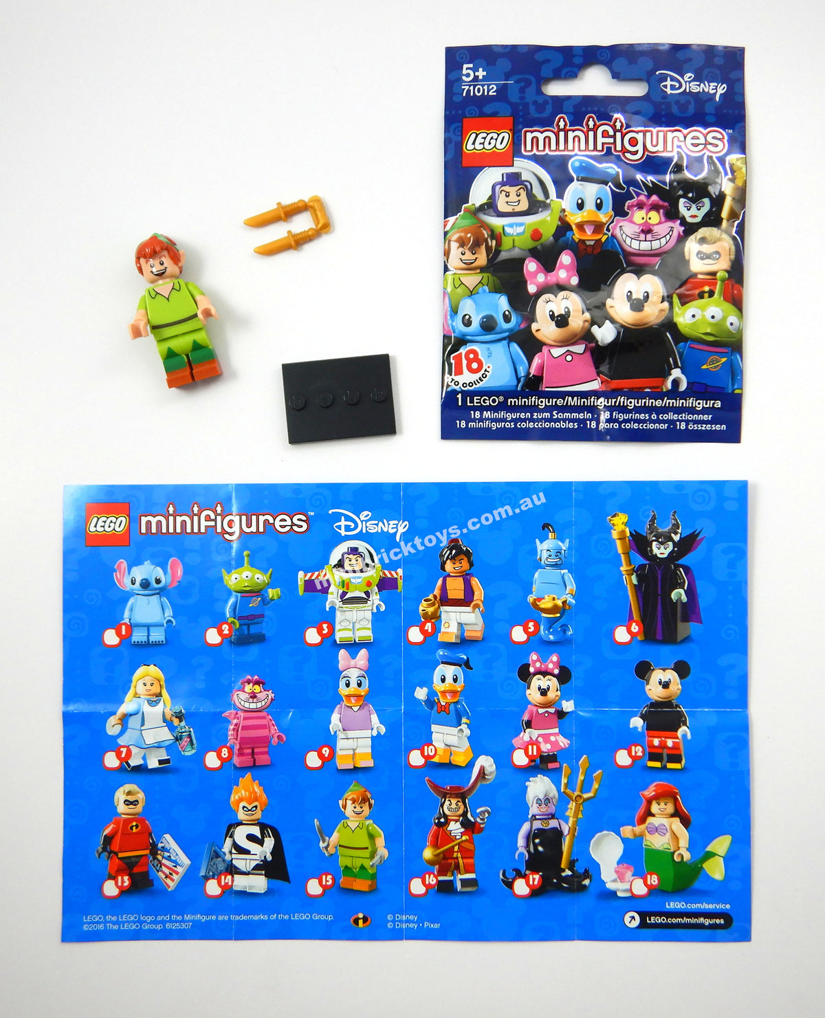LEGO 71012 Peter Pan Minifigure Disney Series