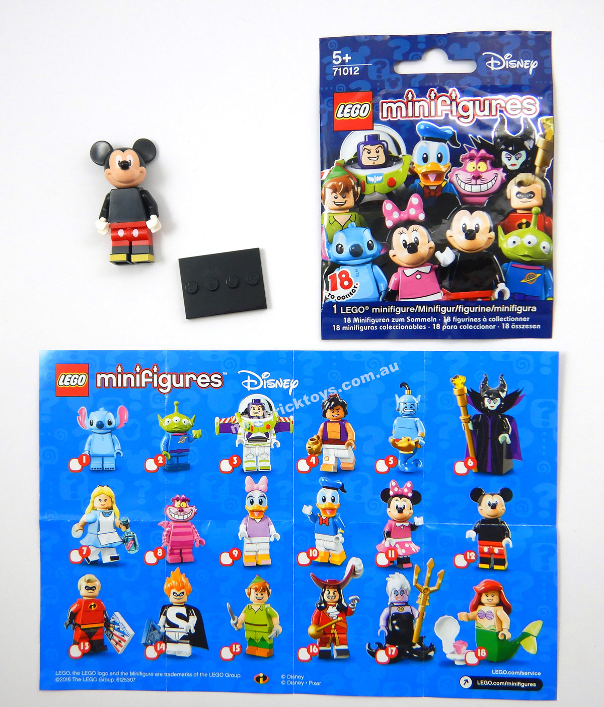 LEGO 71012 Mickey Mouse Minifigure Disney Series