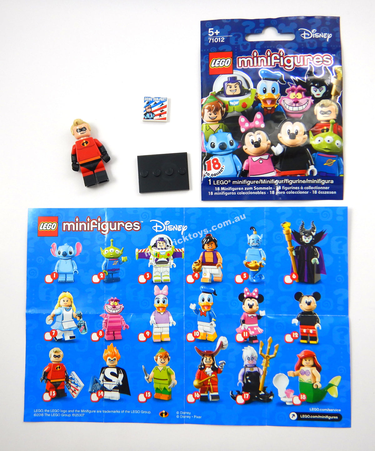 LEGO 71012 Mr Incredible Minifigure Disney Series