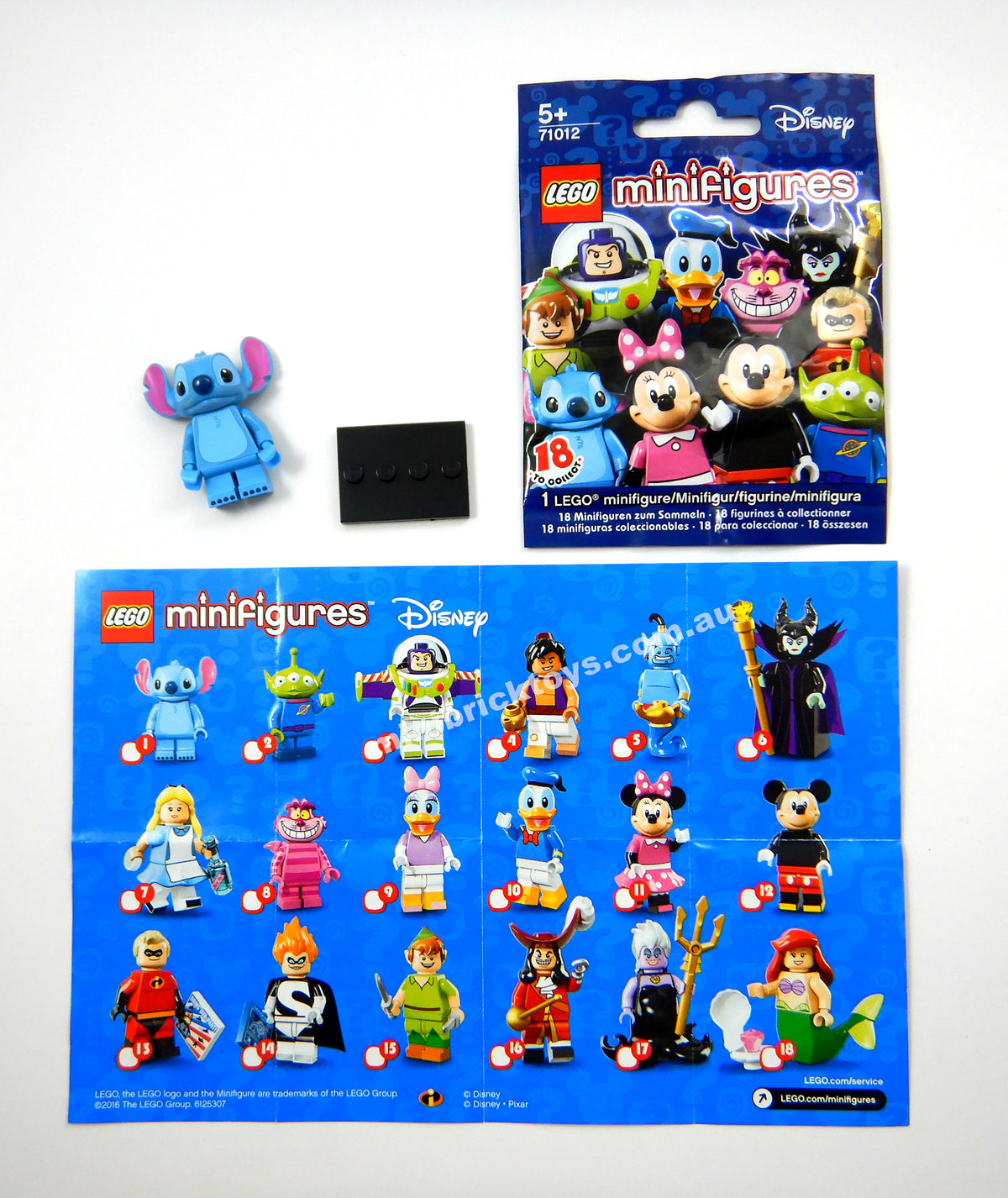 LEGO 71012 Stitch Minifigure Disney Series 1