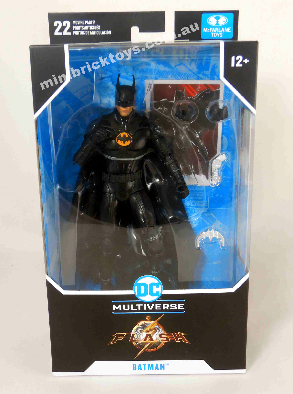 McFarlane DC Multiverse BATMAN (1989) & BATMAN (Flash Movie) Michael Keaton