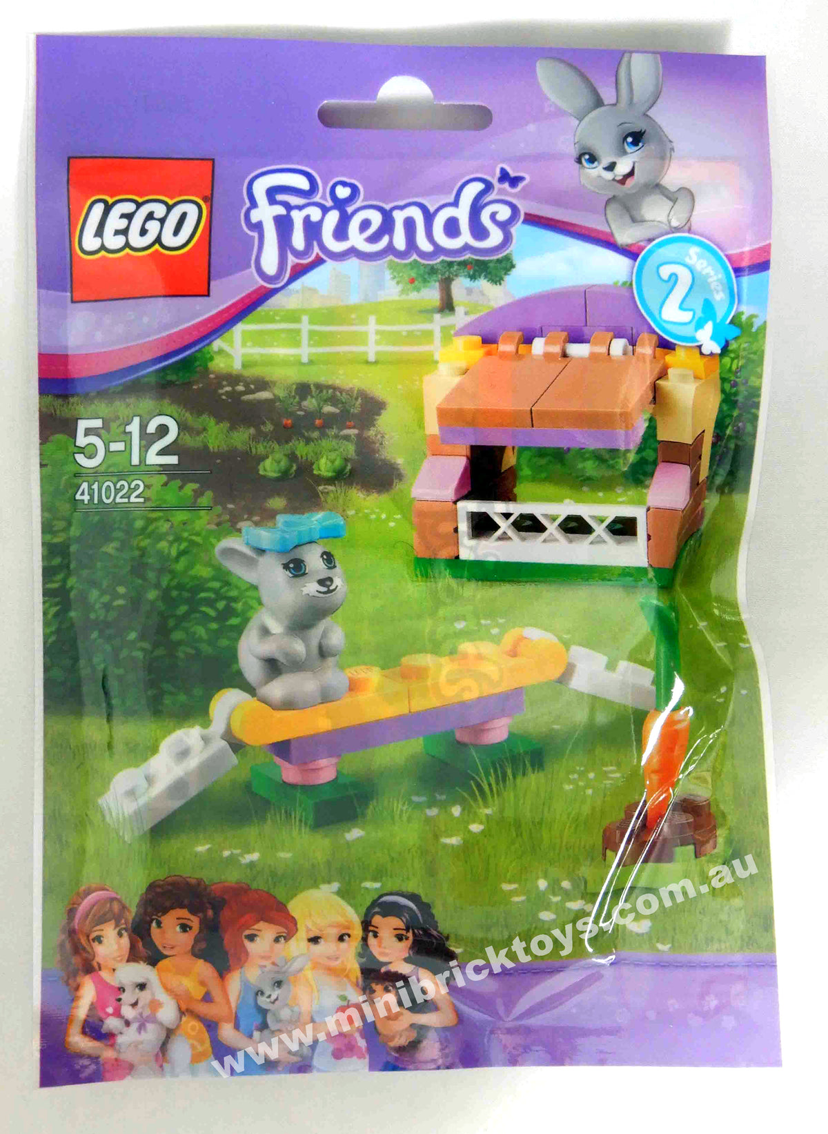 LEGO Friends 41020, 41021 & 41022 Series 2 Sets: Hedgehog, Poodle, Bunny