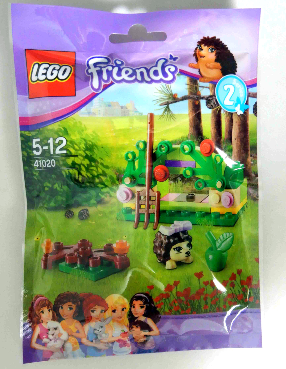 LEGO Friends 41020, 41021 & 41022 Series 2 Sets: Hedgehog, Poodle, Bunny