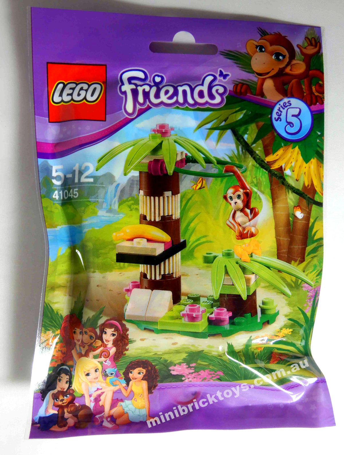 LEGO Friends 41044, 41045 & 41046 Series 5 Sets: Macaw, Orangutan, Bear
