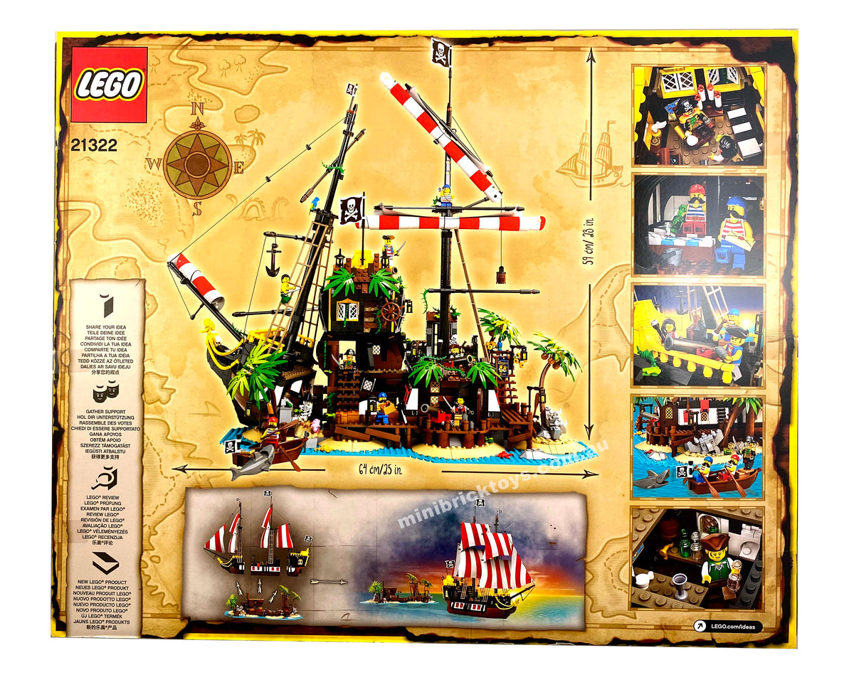 LEGO Ideas 21322 Pirates of Barracuda Bay