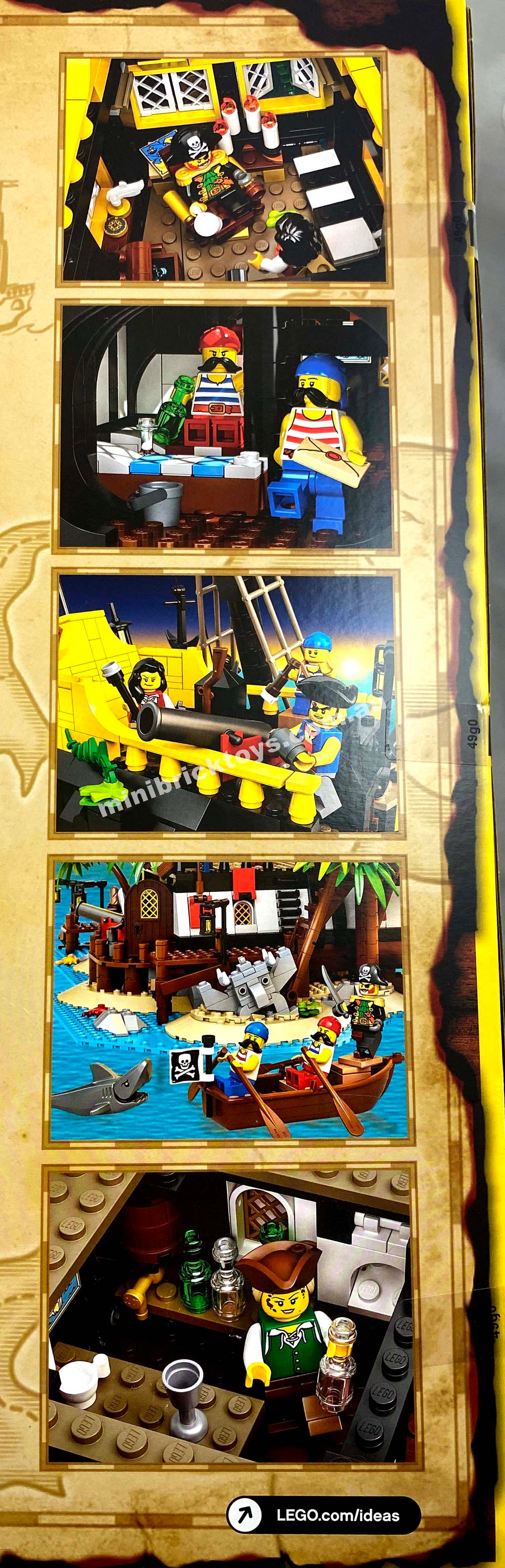 LEGO Ideas 21322 Pirates of Barracuda Bay