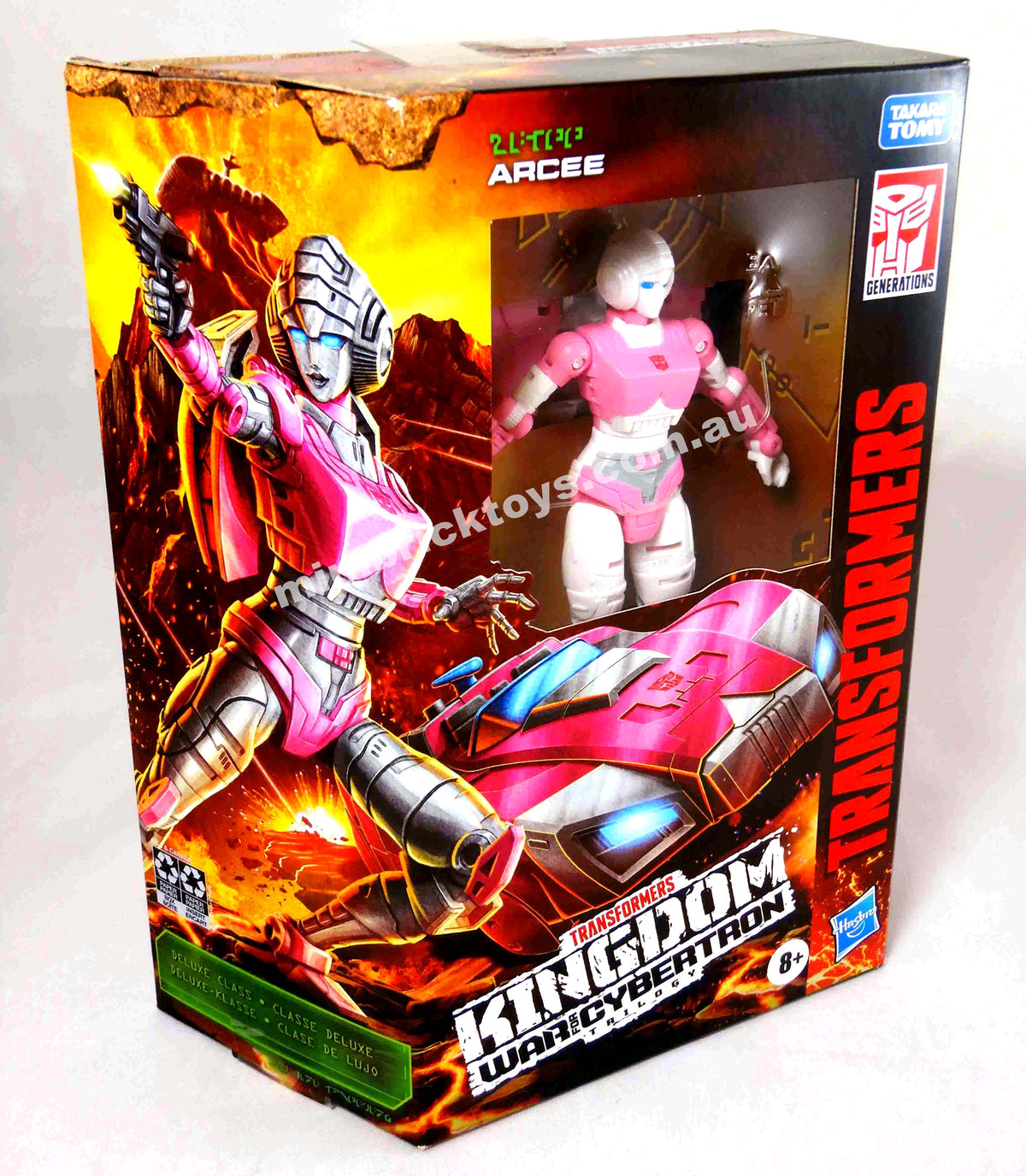 Transformers WFC-K17 Kingdom ARCEE Deluxe Class