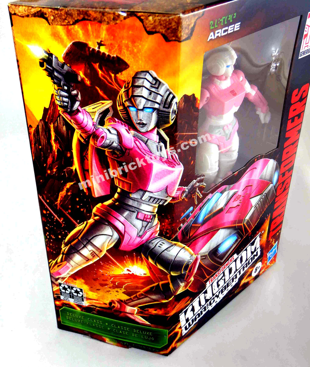 Transformers WFC-K17 Kingdom ARCEE Deluxe Class