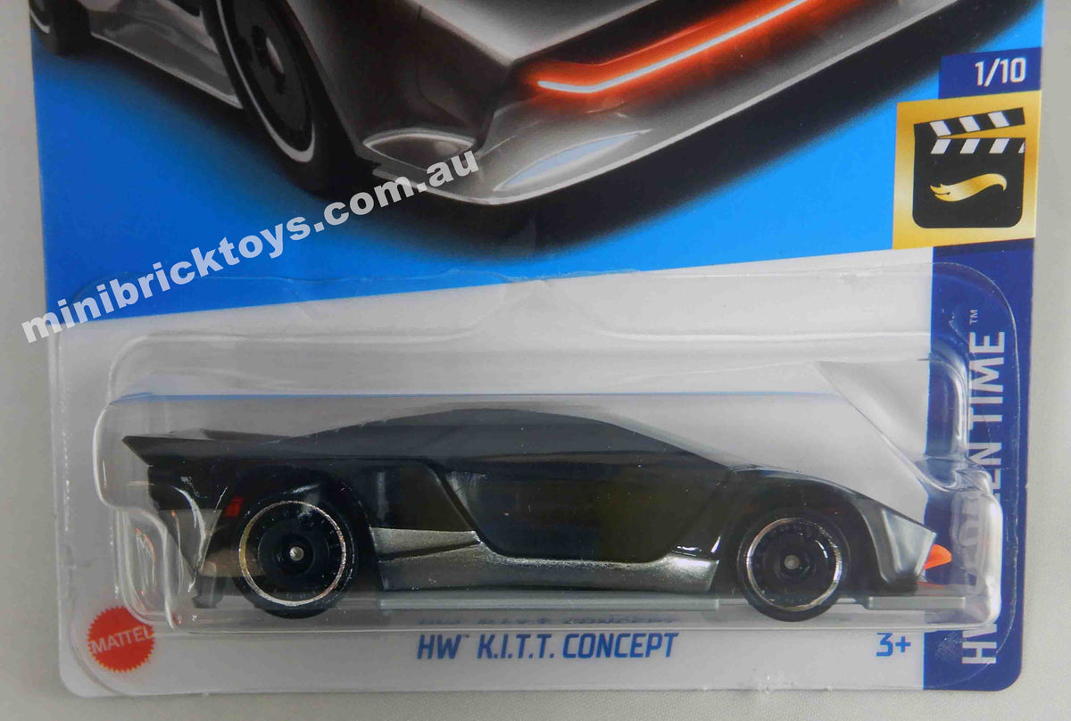 Hot Wheels Knight Rider Set - KITT, Super Pursuit Mode, KARR & KITT Concept
