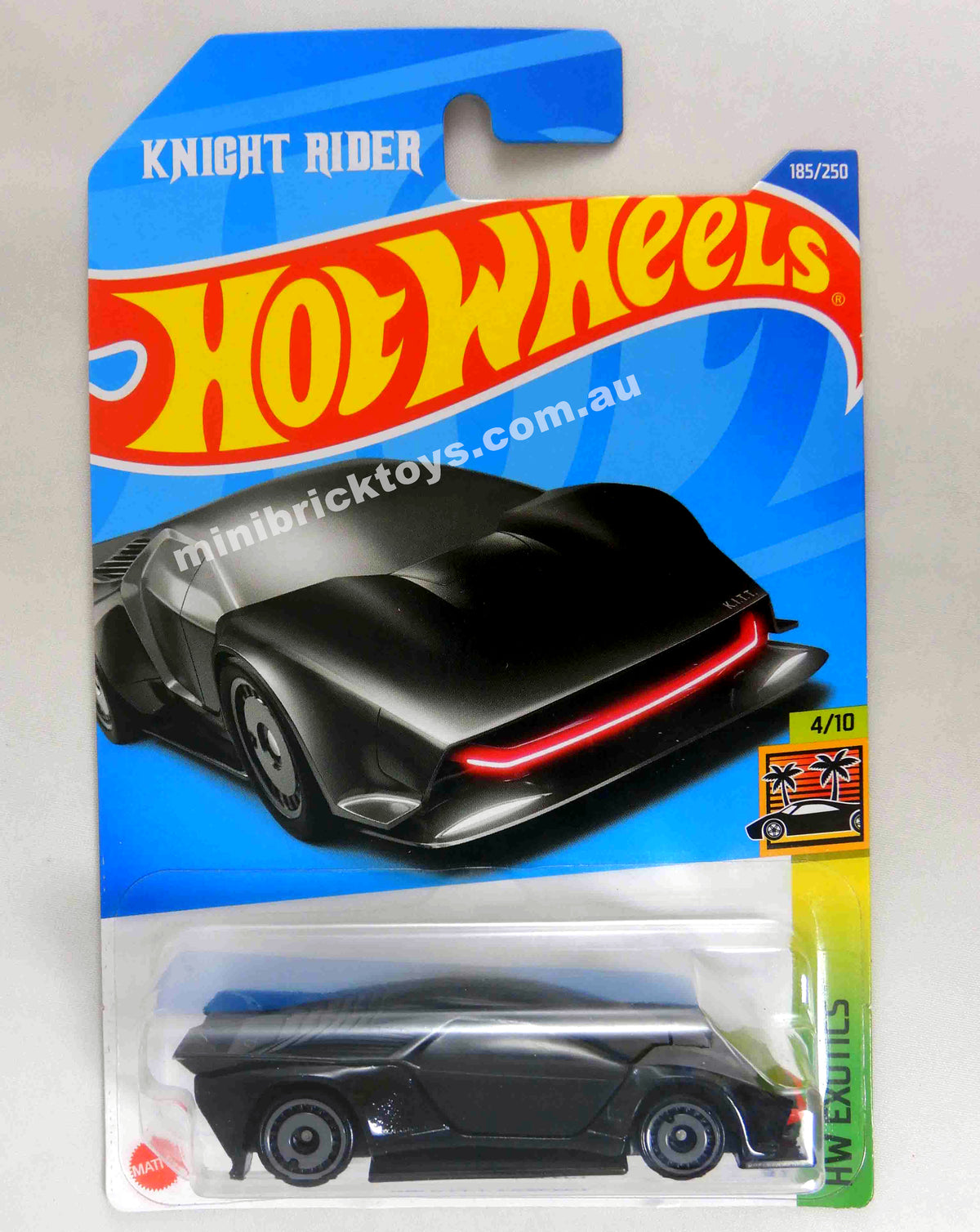 Hot Wheels Knight Rider Set - KITT, Super Pursuit Mode, KARR & KITT Concept