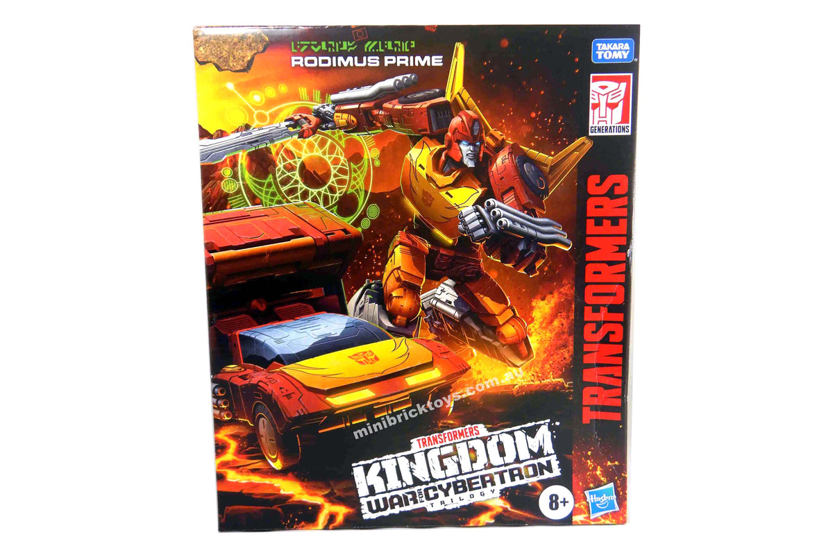 Transformers Kingdom RODIMUS PRIME Commander Class Figure WFC-K29