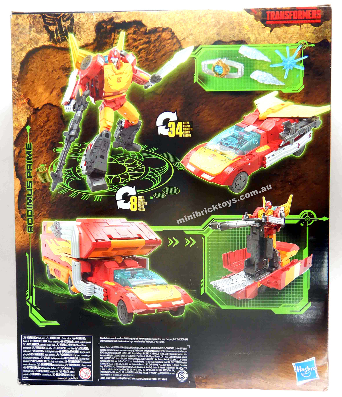 Transformers Kingdom RODIMUS PRIME Commander Class Figure WFC-K29
