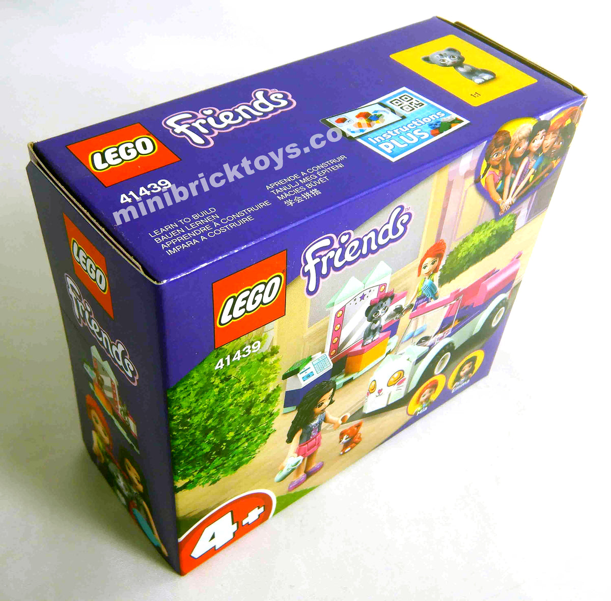 LEGO Friends 41439 Cat Grooming Car Set