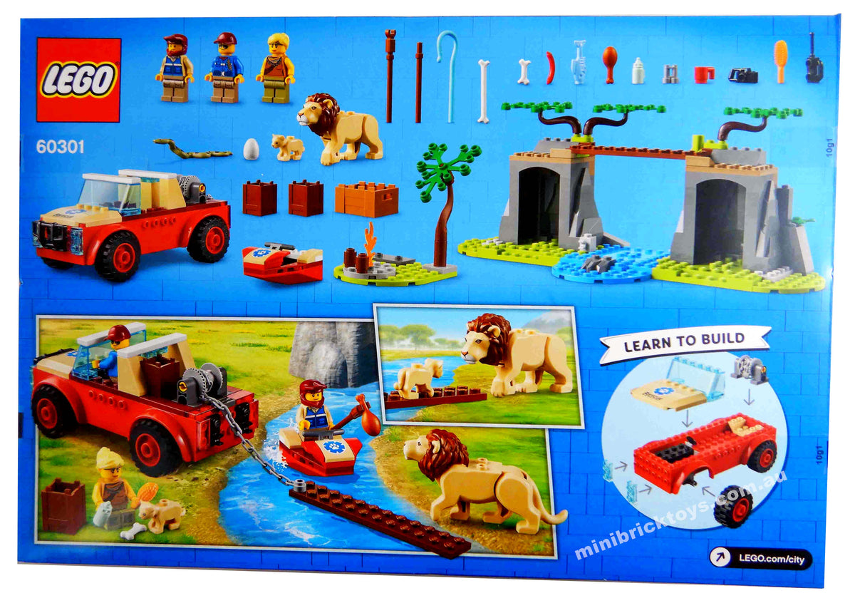 LEGO City 60301 Wildlife Rescue Off-Roader Set