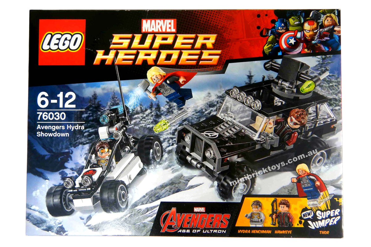 LEGO Super Heroes 76030 Marvel Avengers Hydra Showdown Set