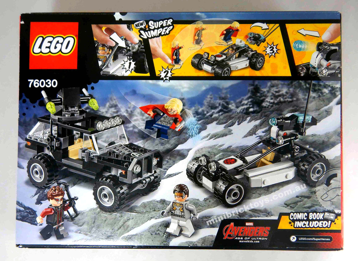 LEGO Super Heroes 76030 Marvel Avengers Hydra Showdown Set