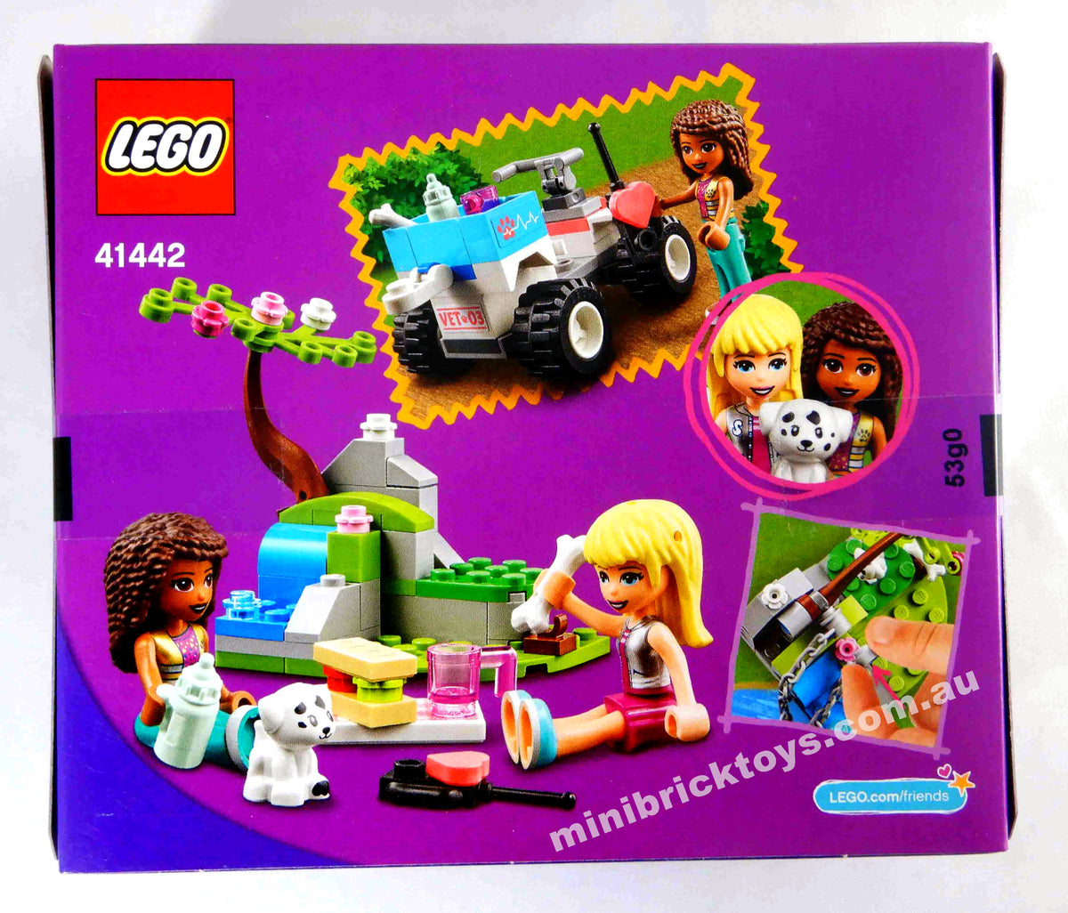 LEGO Friends 41442 Vet Clinic Rescue Buggy Set