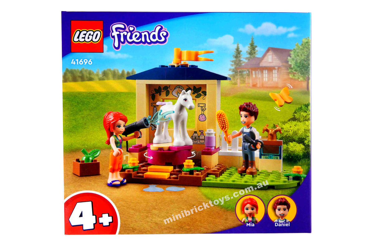 LEGO Friends 41696 Pony Washing Stable Set