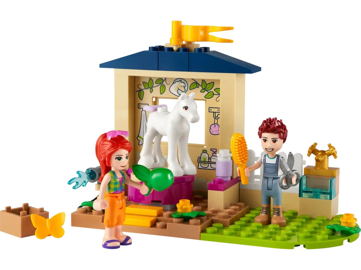 LEGO Friends 41696 Pony Washing Stable Set