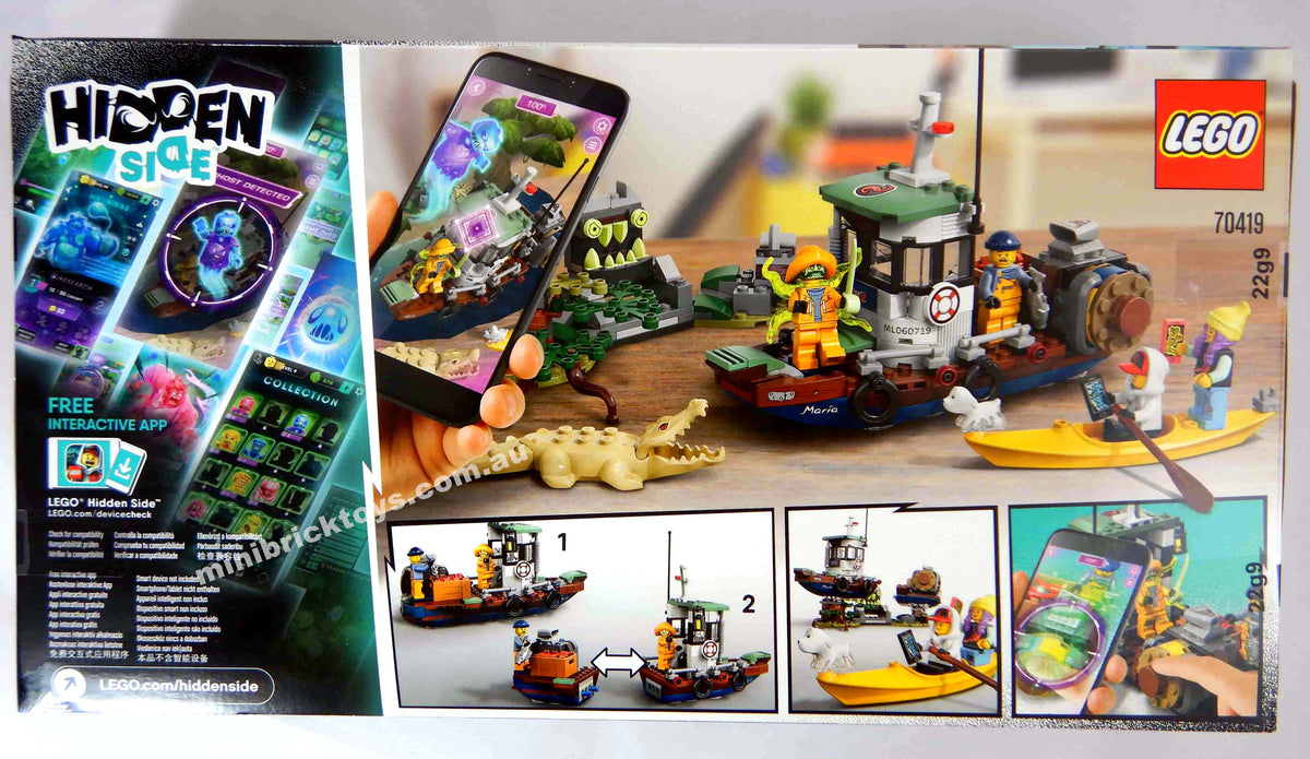 LEGO Hidden Side 70419 Wrecked Shrimp Boat