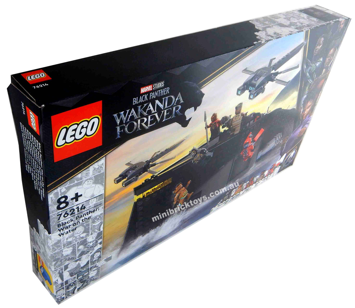 LEGO Super Heroes 76214 Marvel Black Panther: War on the Water Set