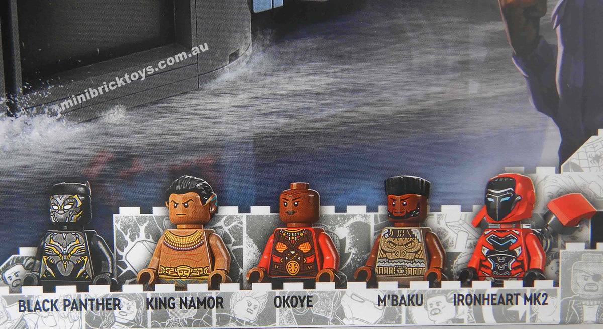 LEGO Super Heroes 76214 Marvel Black Panther: War on the Water Set