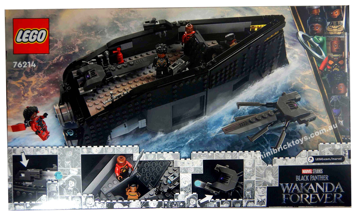 LEGO Super Heroes 76214 Marvel Black Panther: War on the Water Set